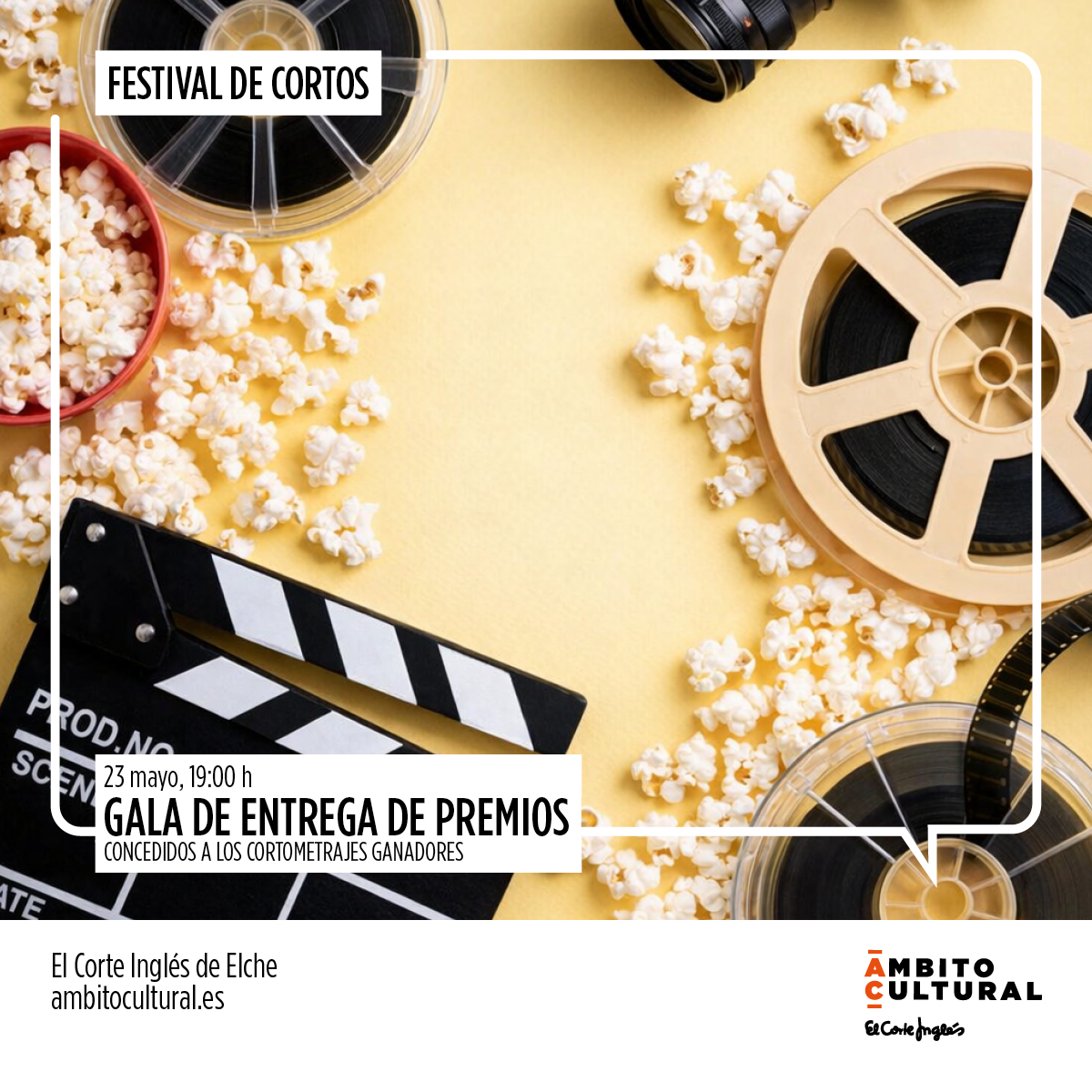 Gala Entrega de Premios CortiFestival Cine Escolar